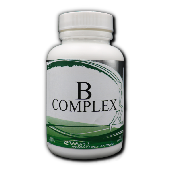 Bottle of B complex vitamin, ewyn brand